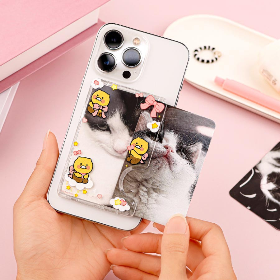 Choonsik Magsafe Card Holder - Slim Wallet, Photo Slot