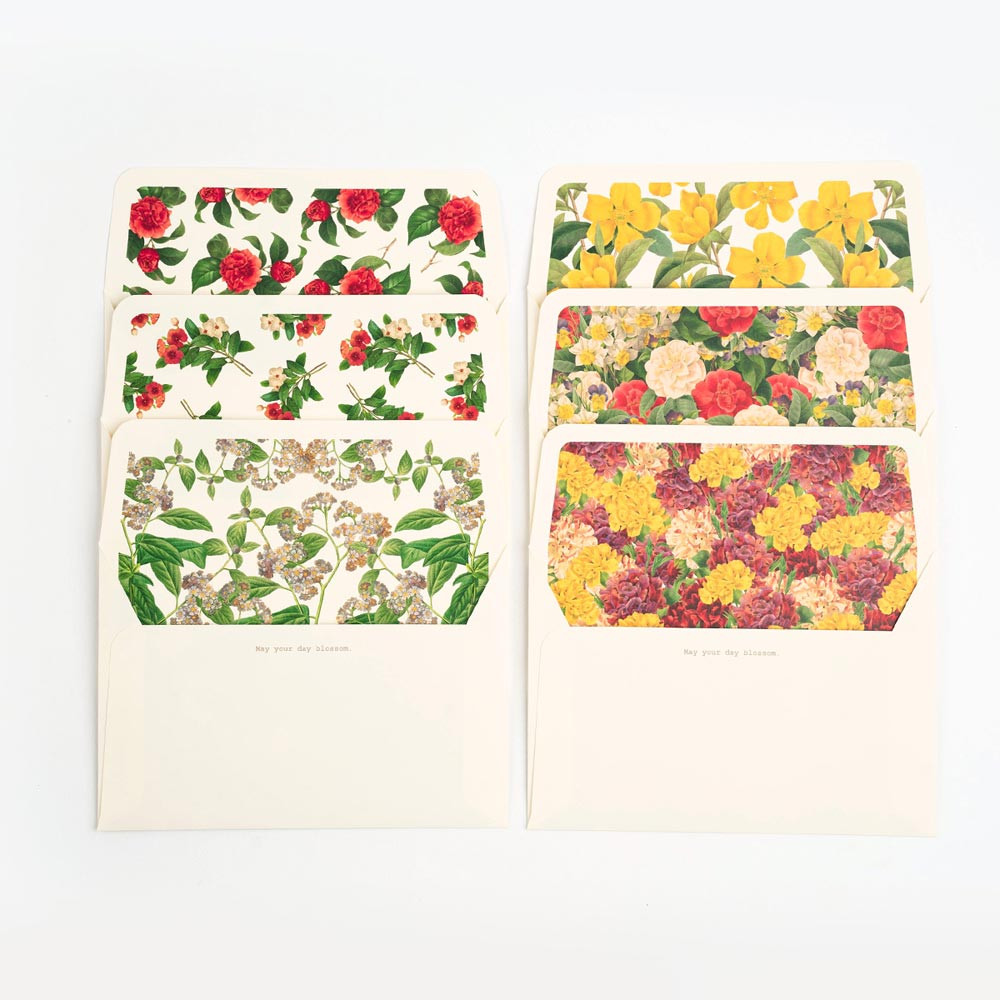Envelope with Flower design - NACOO B Flower Card And Envelope Set