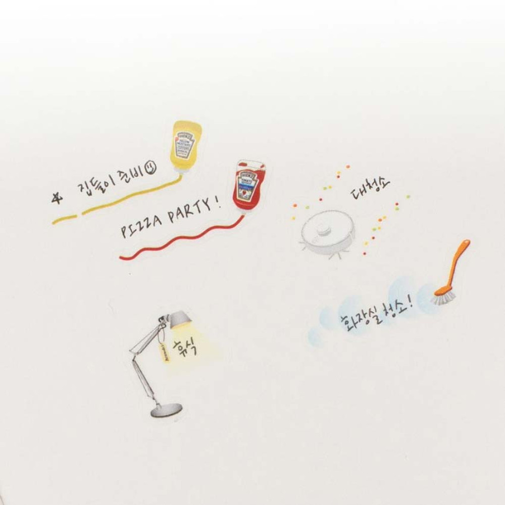 Creative Enhancement - Byfulldesign At Home Useful Deco Sticker Sheet Set Ver4