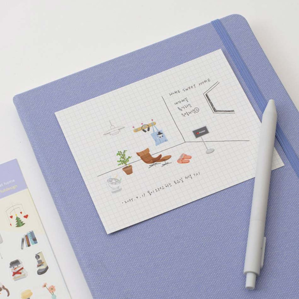 03 Sweet Home - Byfulldesign At Home Useful Deco Sticker Sheet Set Ver4