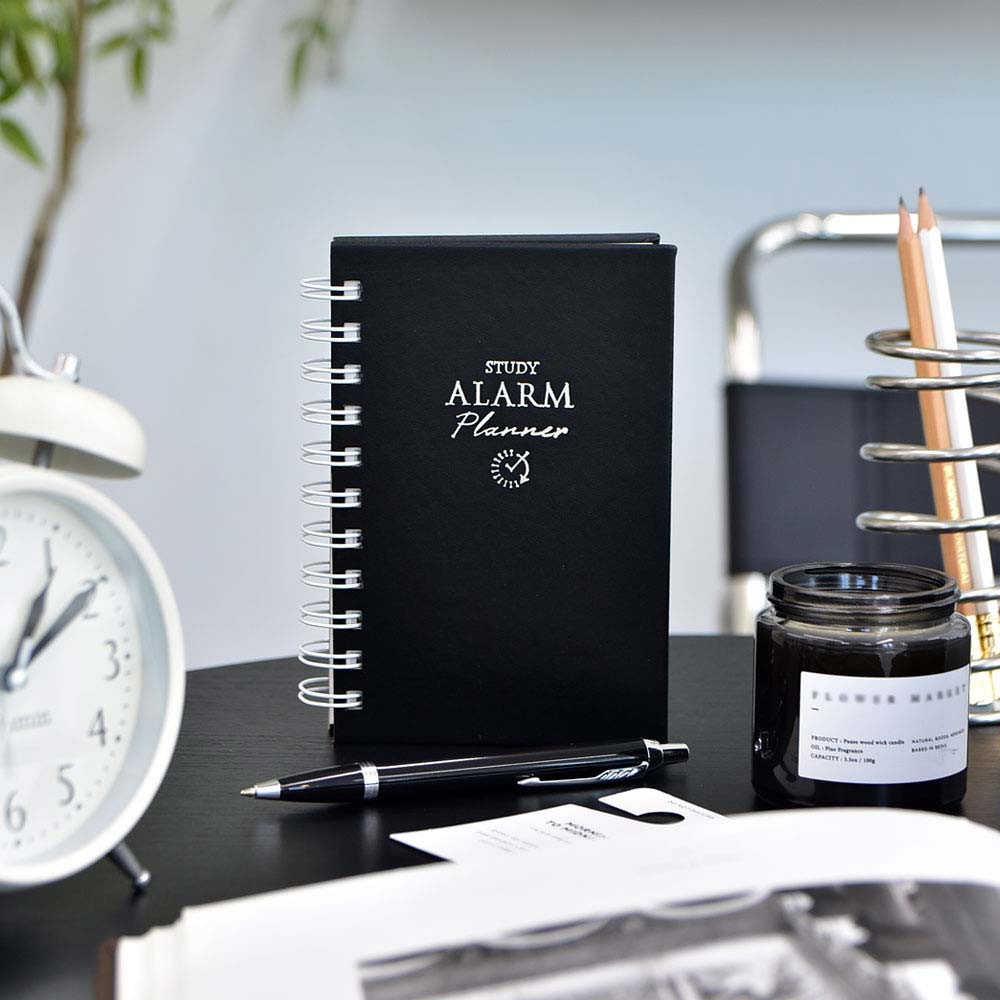 Plepic Alarm A6 Undated Daily Study Planner