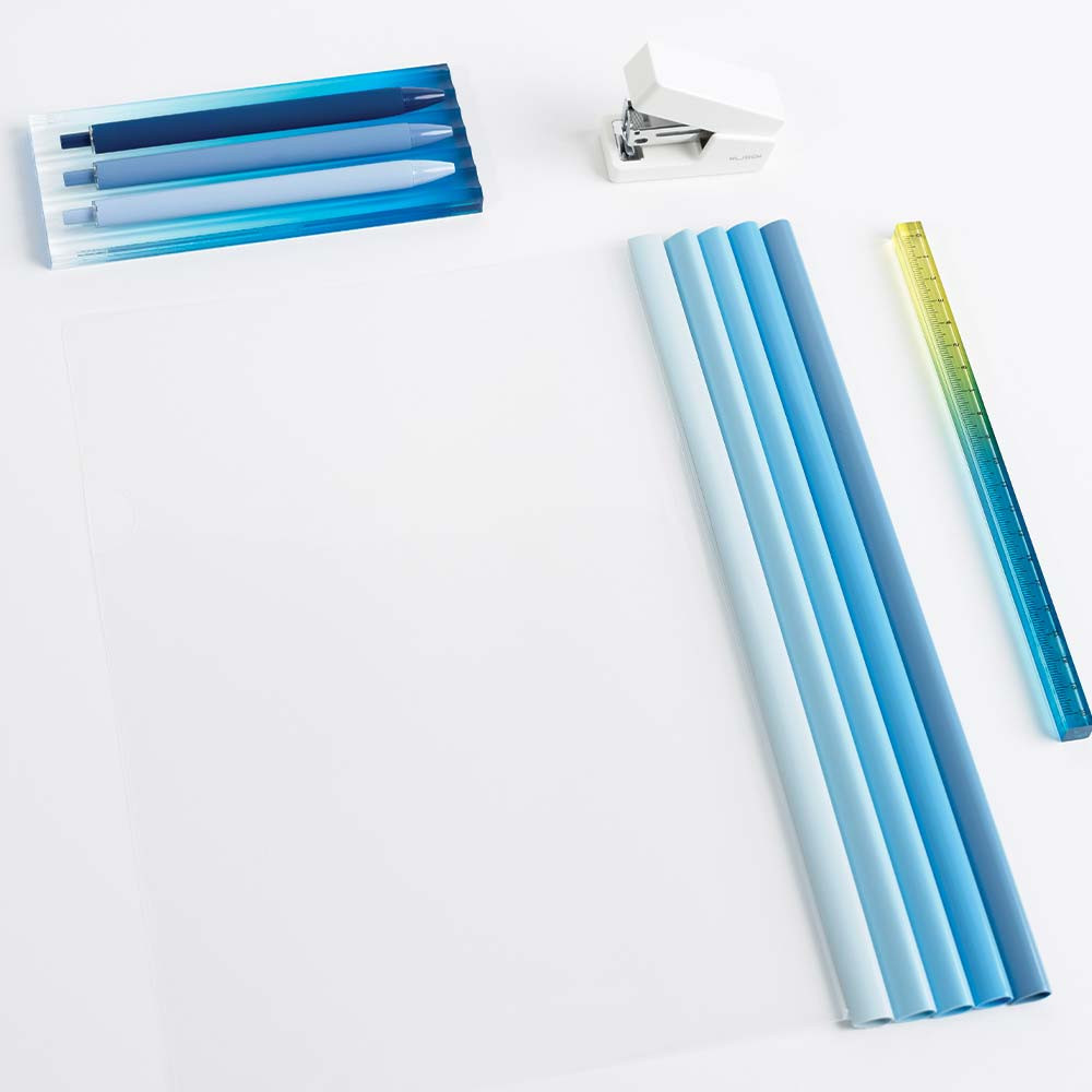 Clear Cover - Appree Sky Gradient Rail File Holder Pack