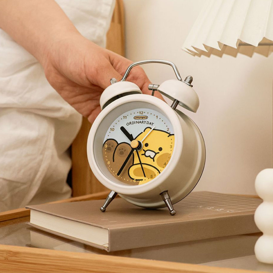 Kakao Friends Choonsik Alarm Clock - Cute & Snooze-Free