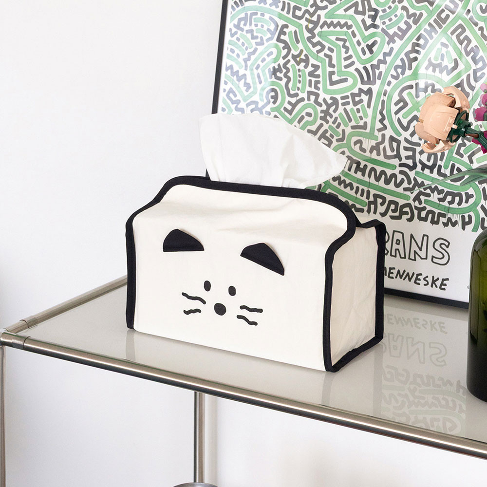 Kitty Tissue Box Cover | Romane Brunch Brother Nylon Case