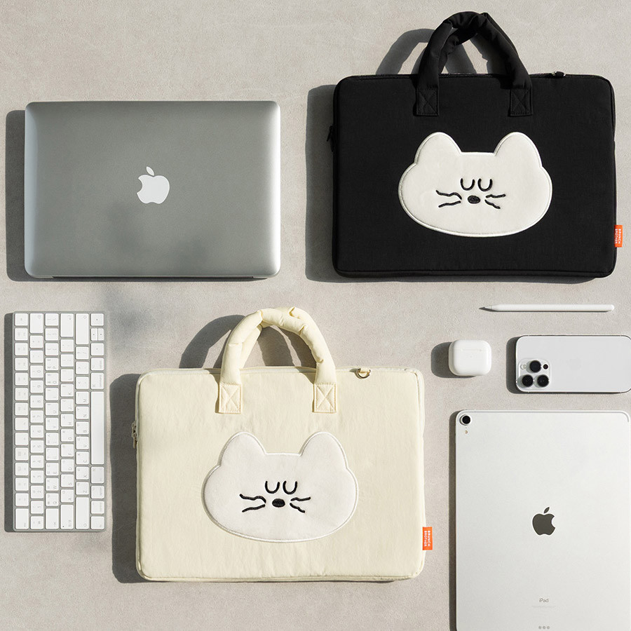 Romane Brunch Brother Mogry Hug 13-inch Laptop Sleeve