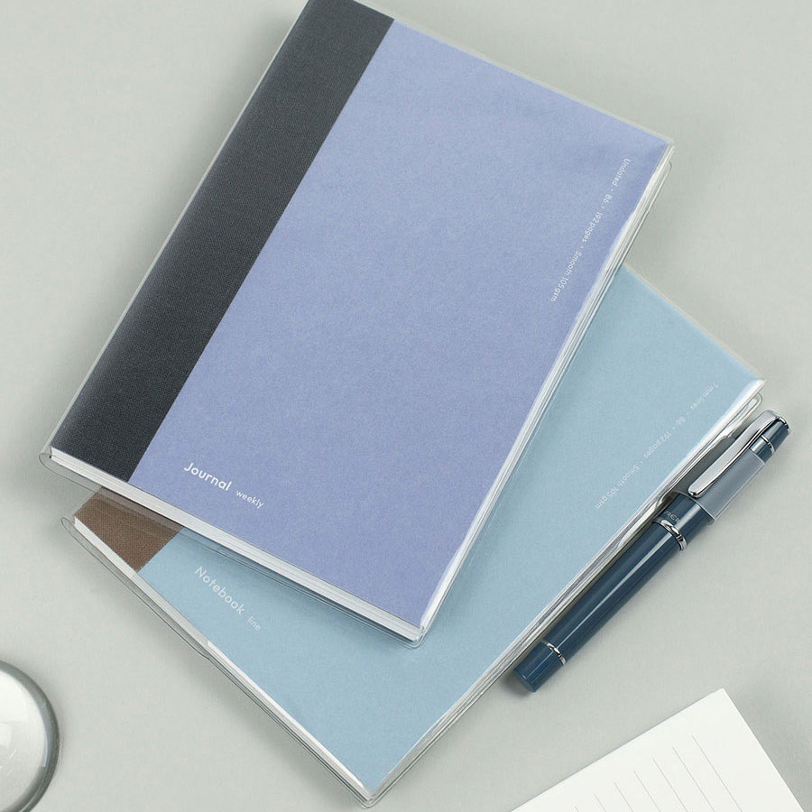 Paperian Episode B6 Clear PVC Cover With Pen Holder