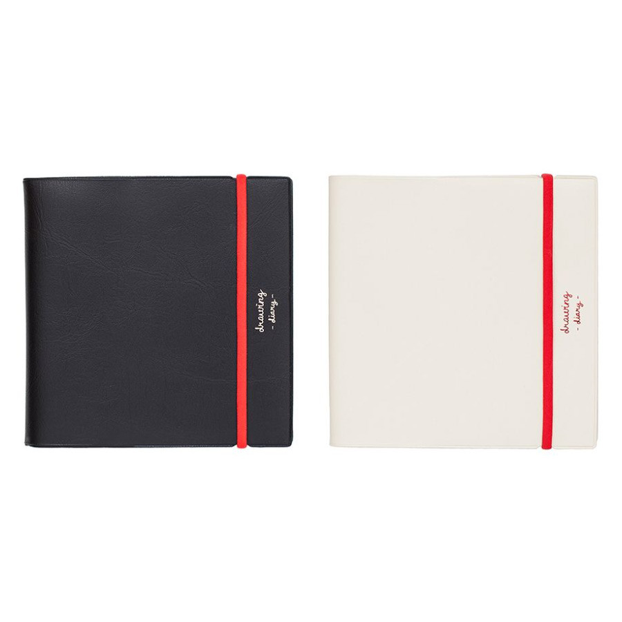 2NUL Square Band Drawing Dateless Weekly Diary Journal