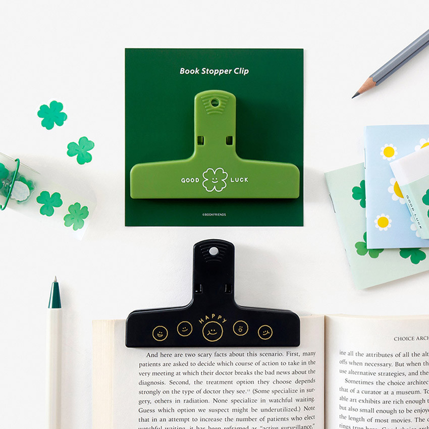 Bookfriends Smile Book Page Holder Magnetic Clip