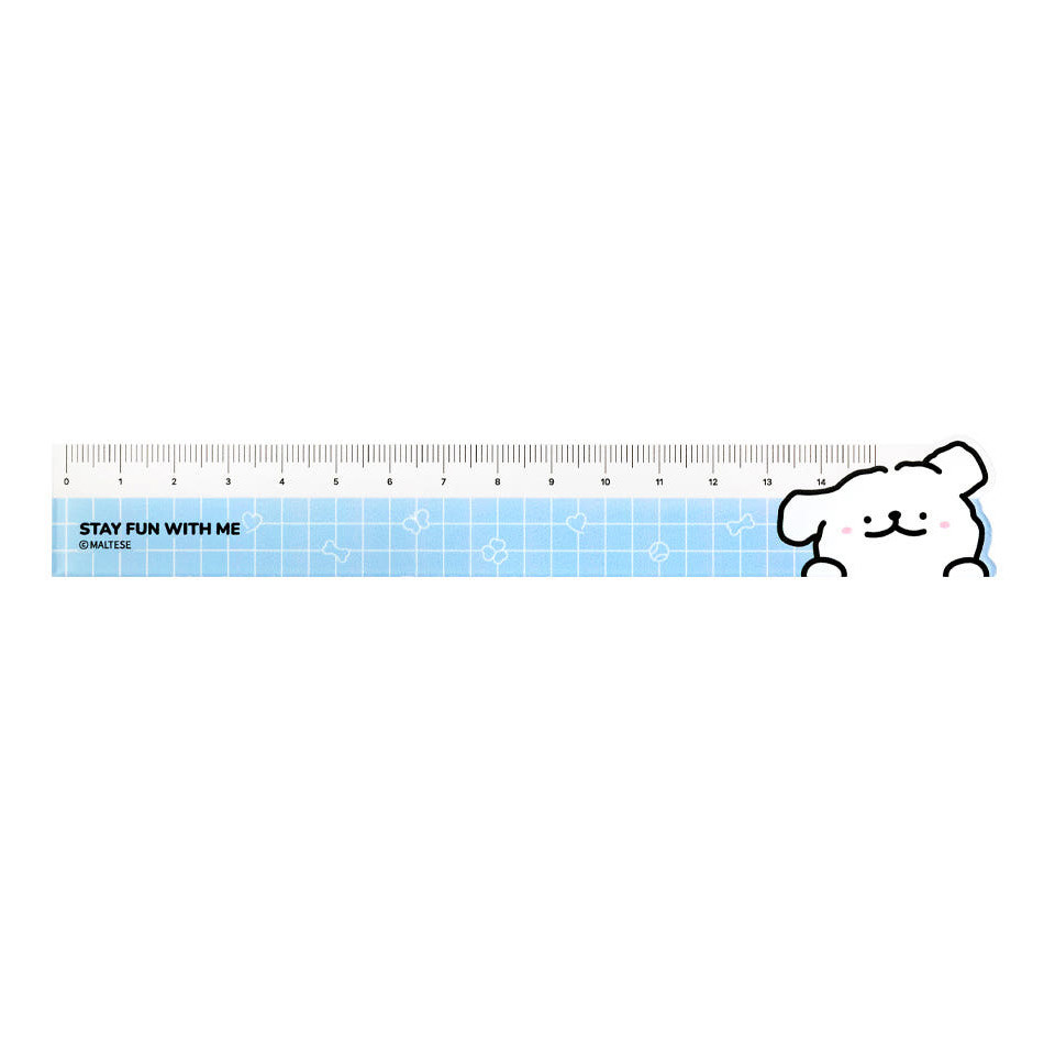 Maltese Puppy 15 cm Ruler