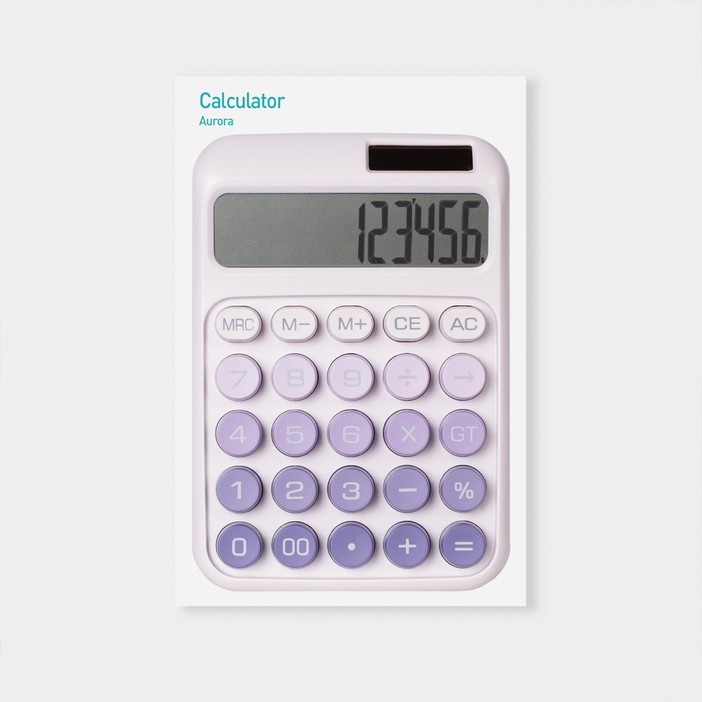 Appree Aurora Gradient Desktop Calculator