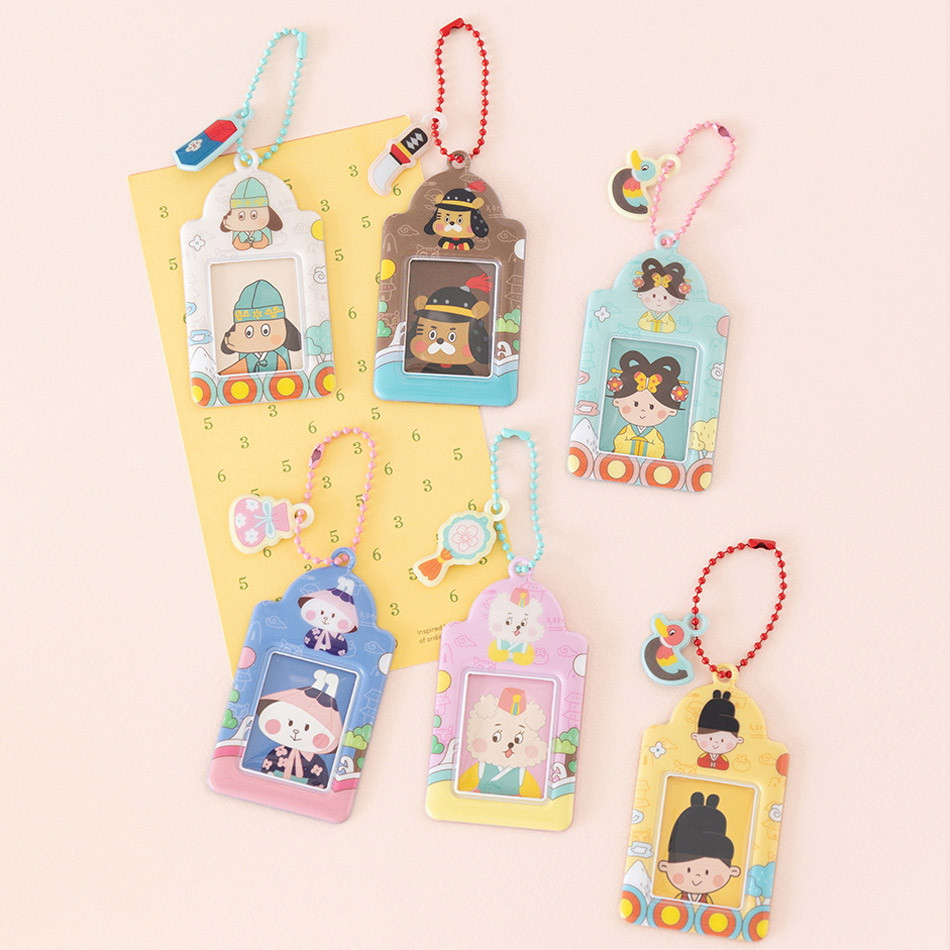 Romane Hello Korea Mini Photo Keyring With Matching Charm