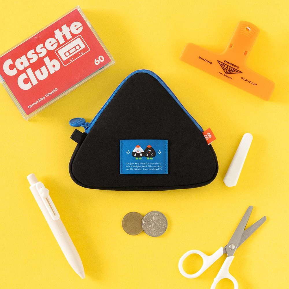 Romane Onigiri Card Case | Water-Resistant Pouch Wallet
