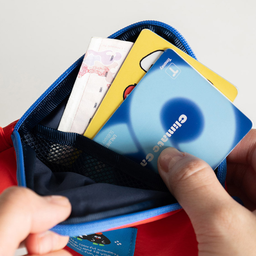 Romane Onigiri Card Case | Water-Resistant Pouch Wallet