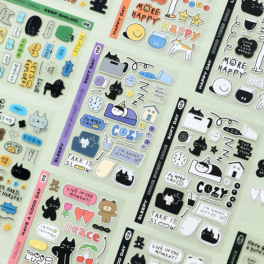 Iconic Doodle Daily Sticker Pack