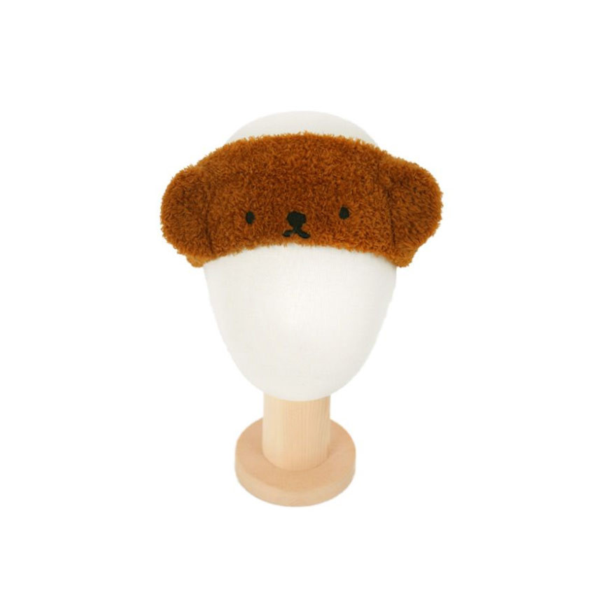 Miffy Plush Spa Headband - Soft Skincare Hair Band