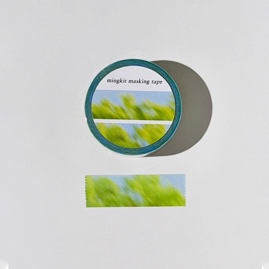 Mingkit Green Blur Washi Tape