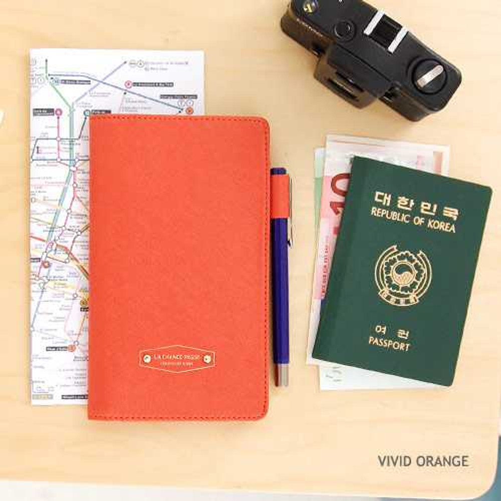 Iconic RFID blocking pocket passport case wallet 