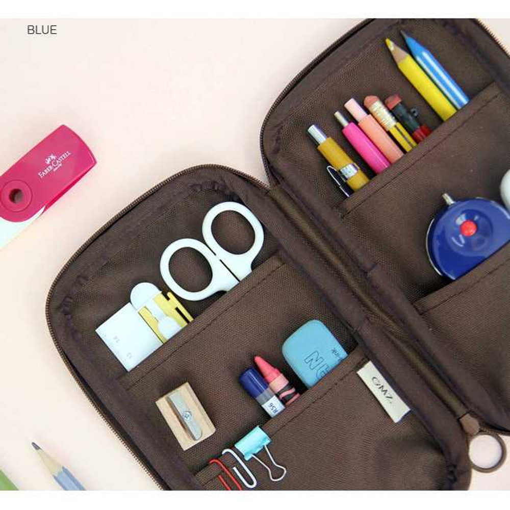 Pencil Case, Large Capacity Pen Case Pencil Bag – Colorful PoPo