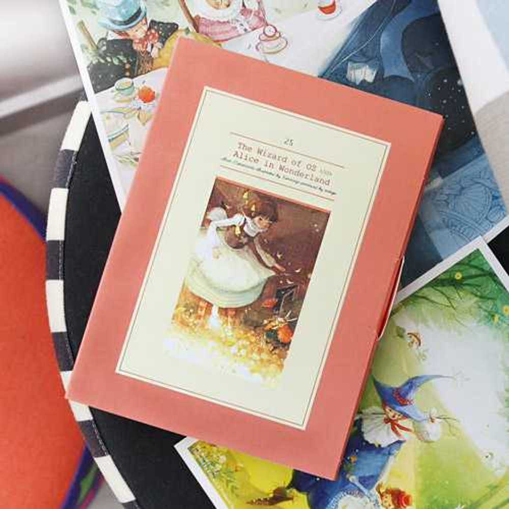 Indigo The fairy tale story illustration postcard book - Kim min ji