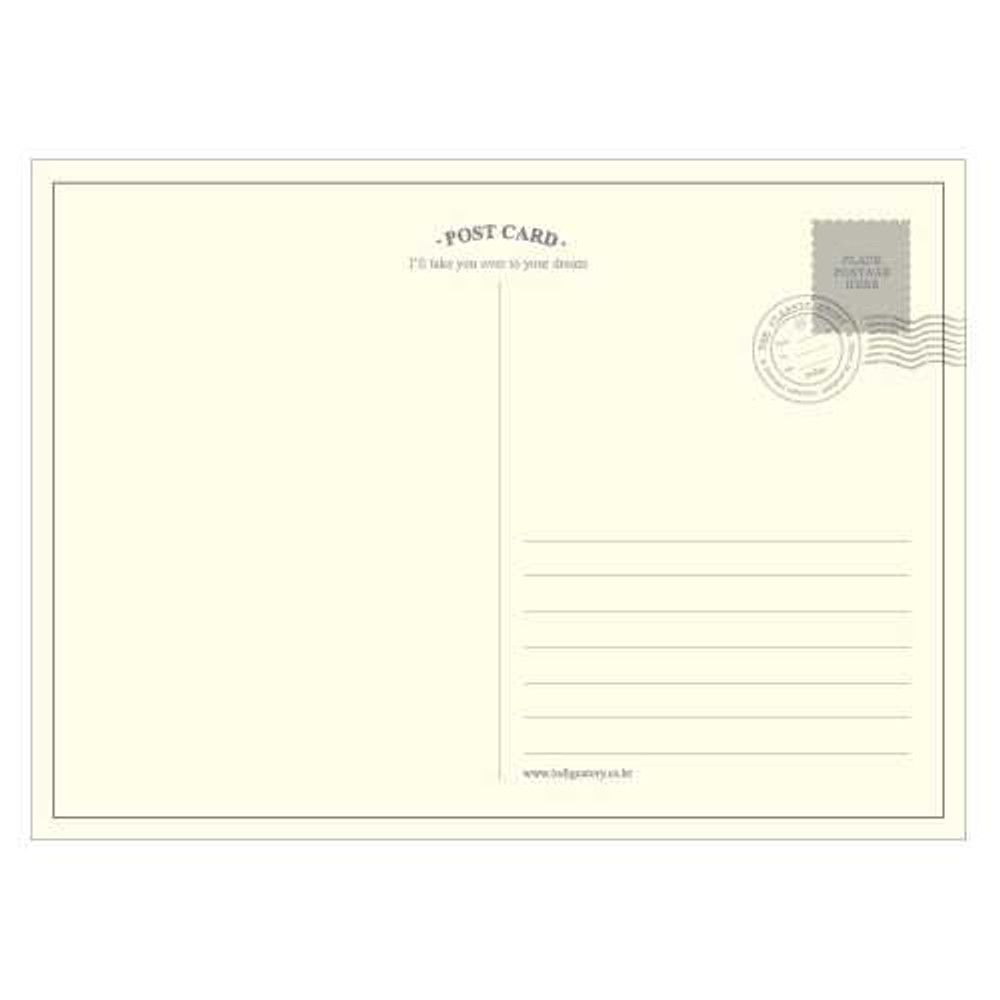 Indigo The fairy tale story illustration postcard book - Kim min ji