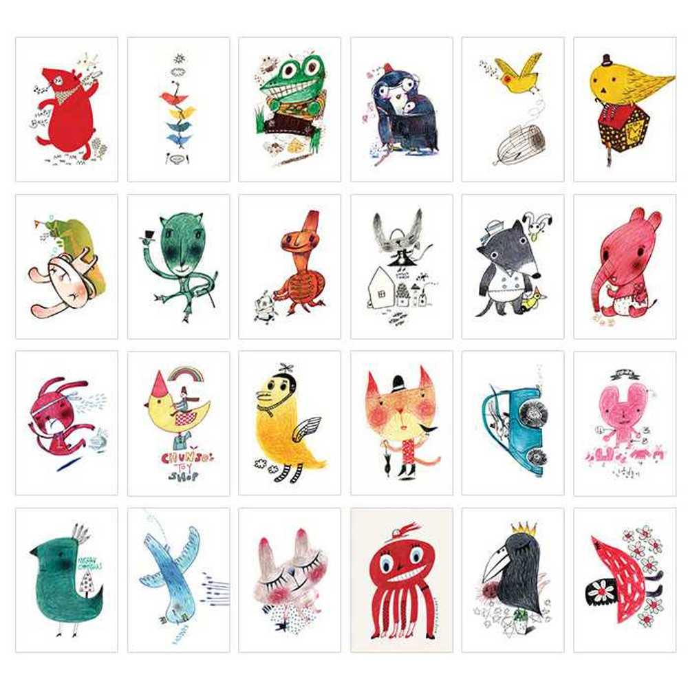 Pack of 48 stickers - Nacoo Maple Label Sticker Pack