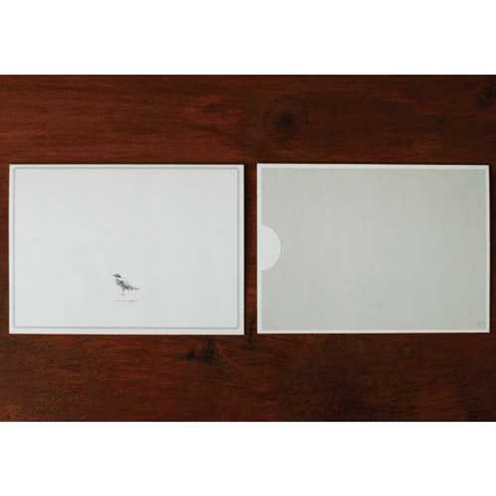 4x6 Photo Card & Envelope Set, Gray-Yellow