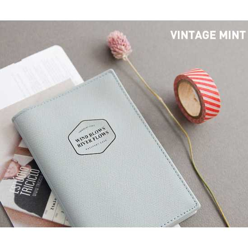 Iconic RFID blocking travel passport cover case ver.2