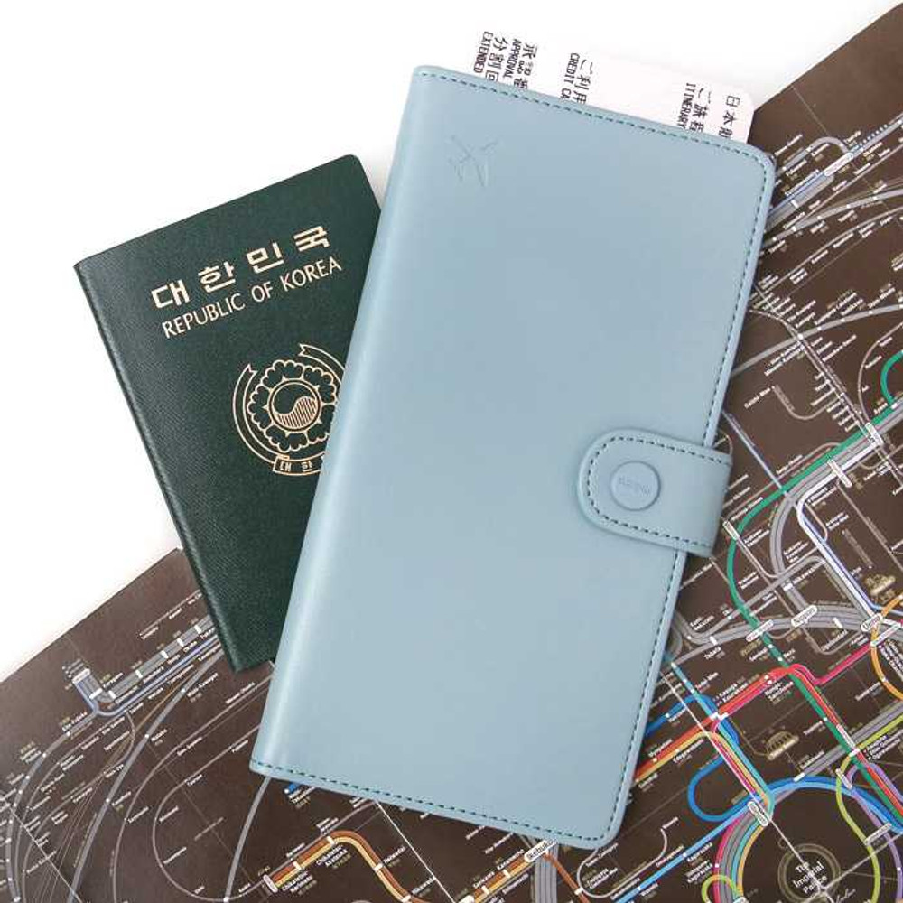 Monopoly Travel RFID blocking long passport case ver.3