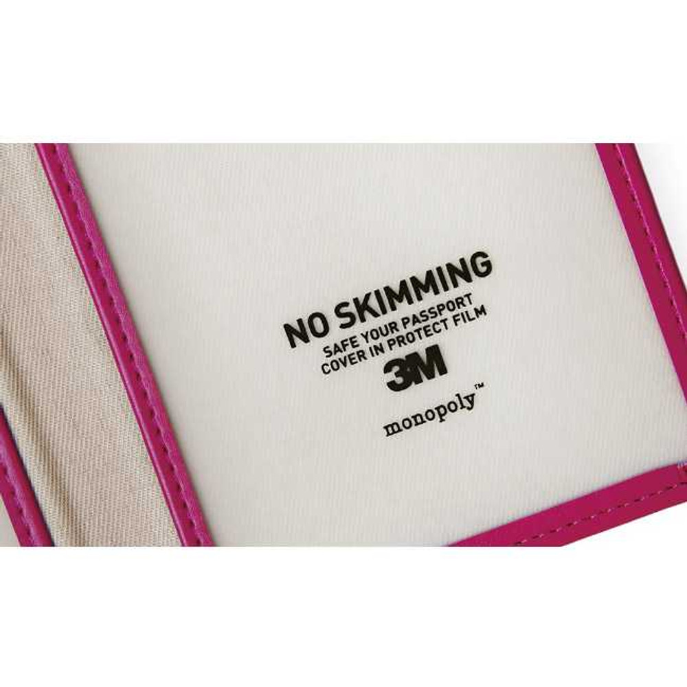 Monopoly Travel RFID blocking long passport case ver.3