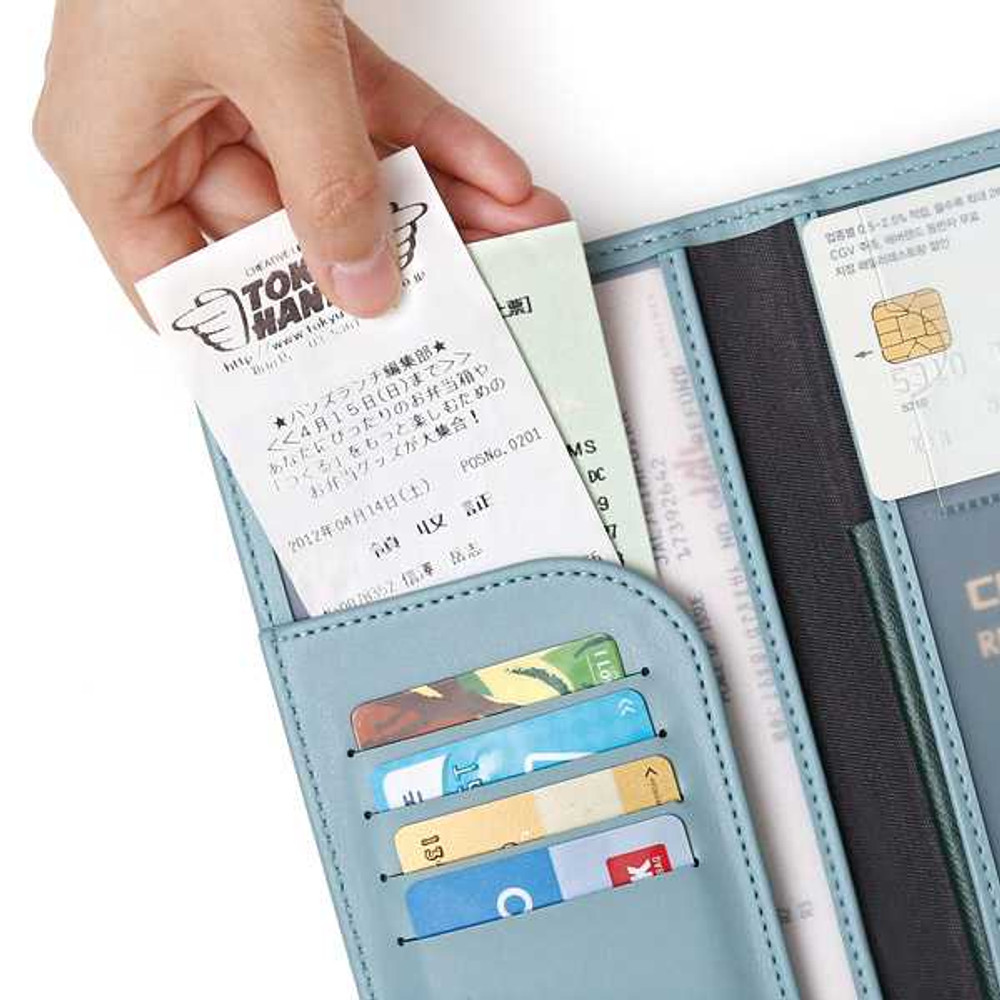 Monopoly Travel RFID blocking long passport case ver.3