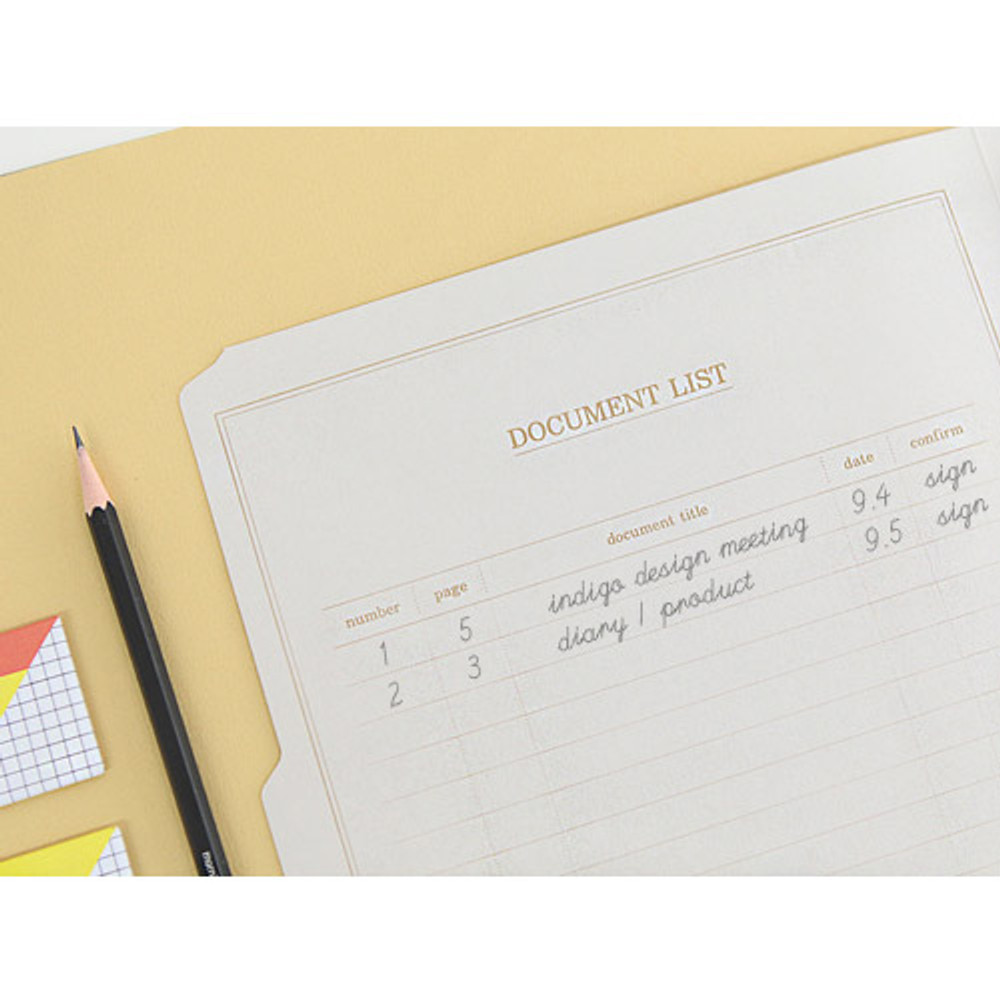 Document list