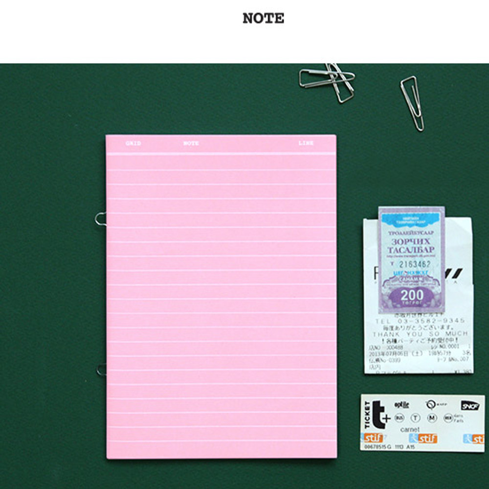 Note - Grid series notebook 38 pages