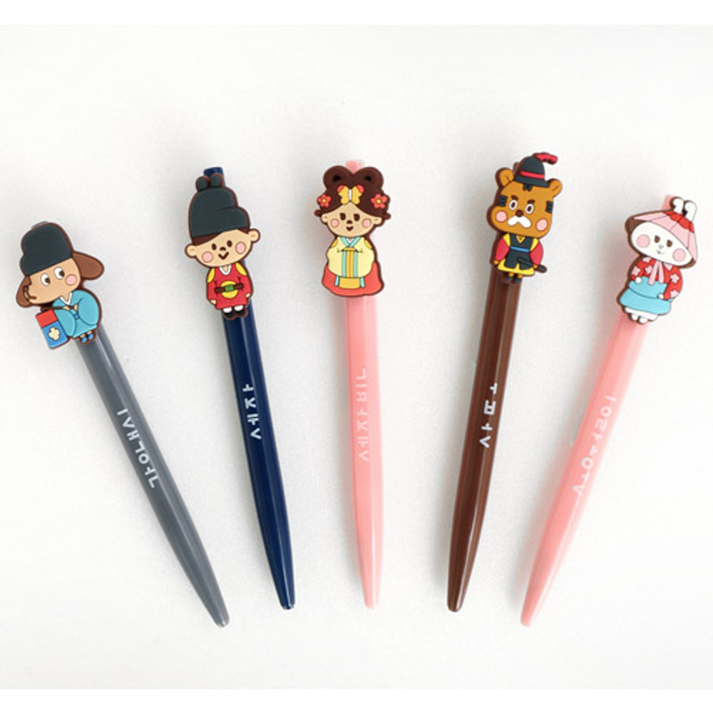 Korean Traditional 0.38mm black gel pen