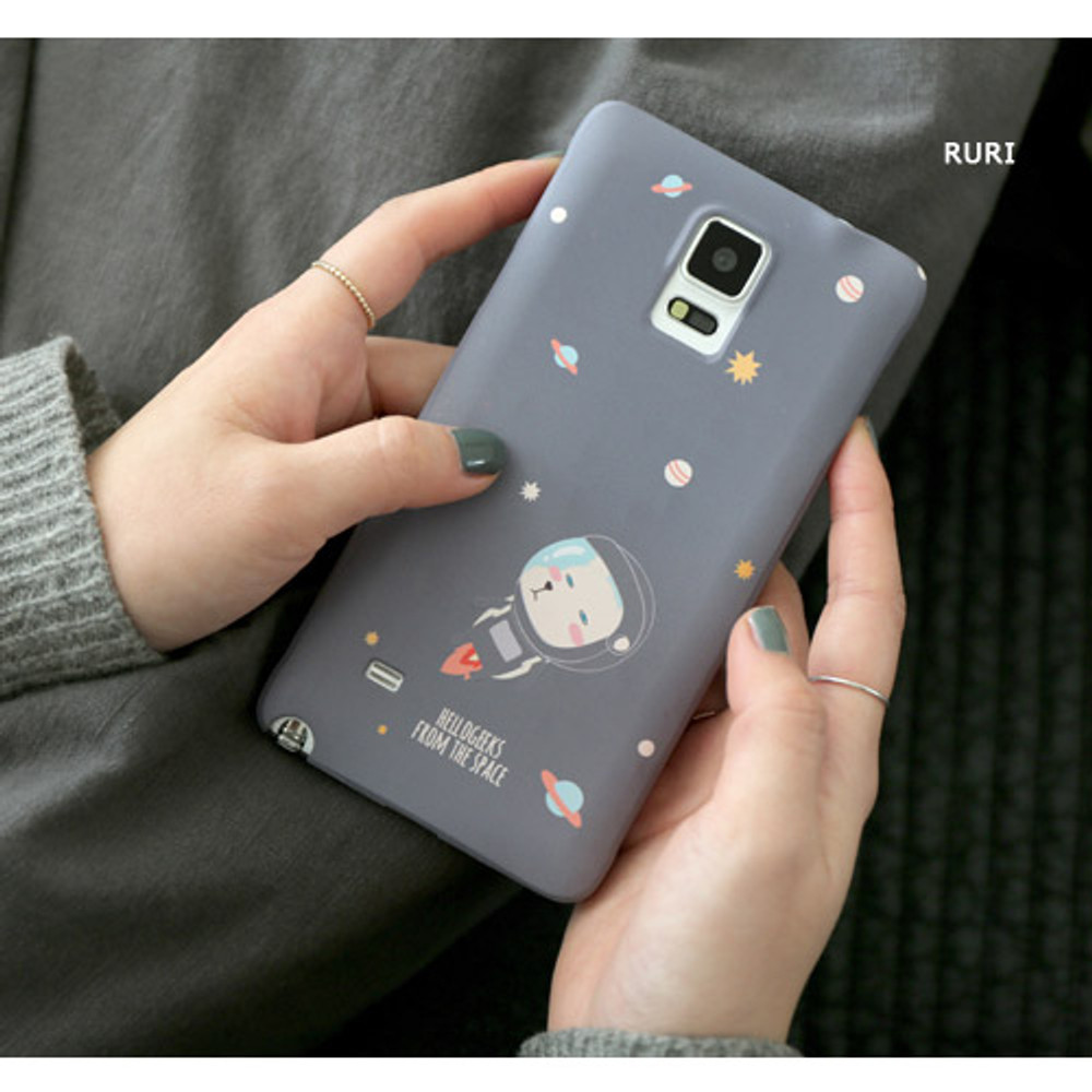 Ruri - Hellogeeks from the forest pattern case for Galaxy Note 4