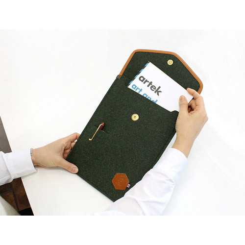 Indigo The basic felt iPad, Galaxy tab, Tablet PC 10 inch pouch