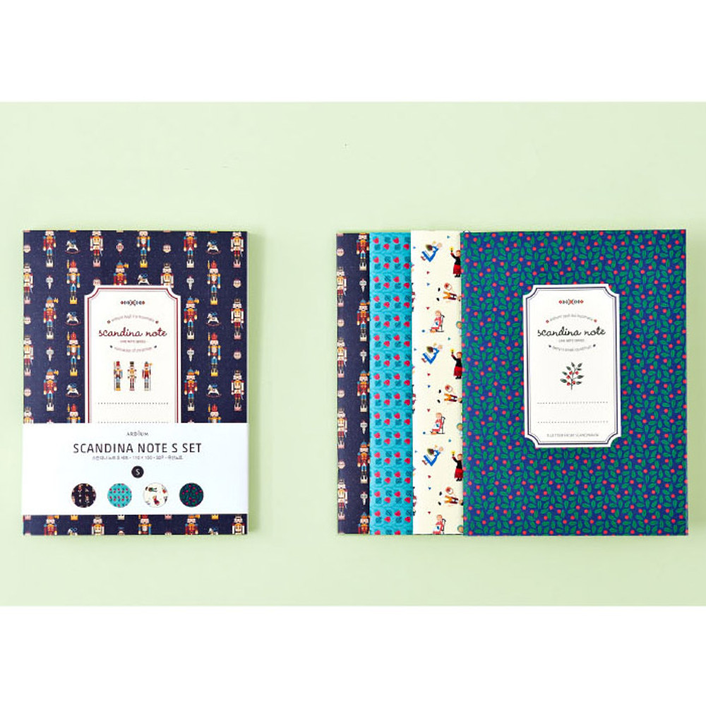 Set of 4 notebooks