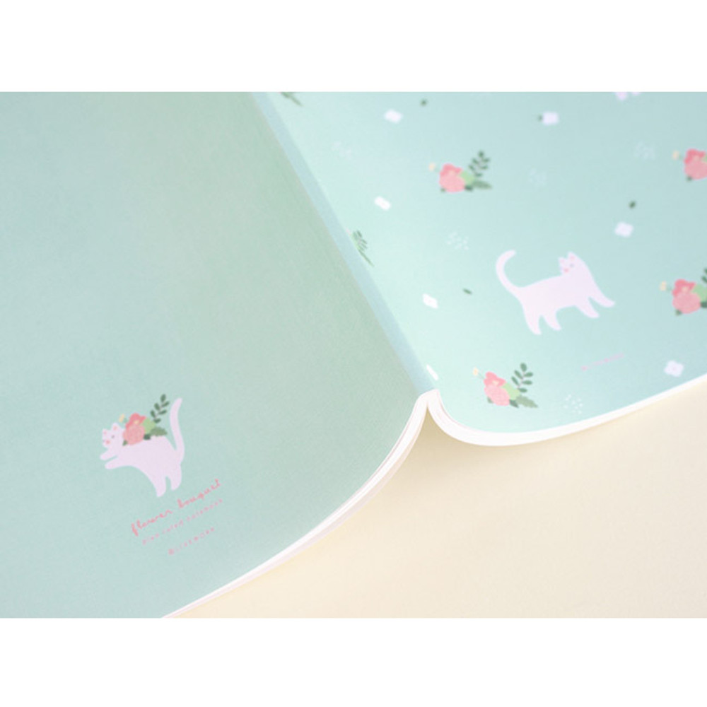 Detail of Piyo cute pattern lined notebook