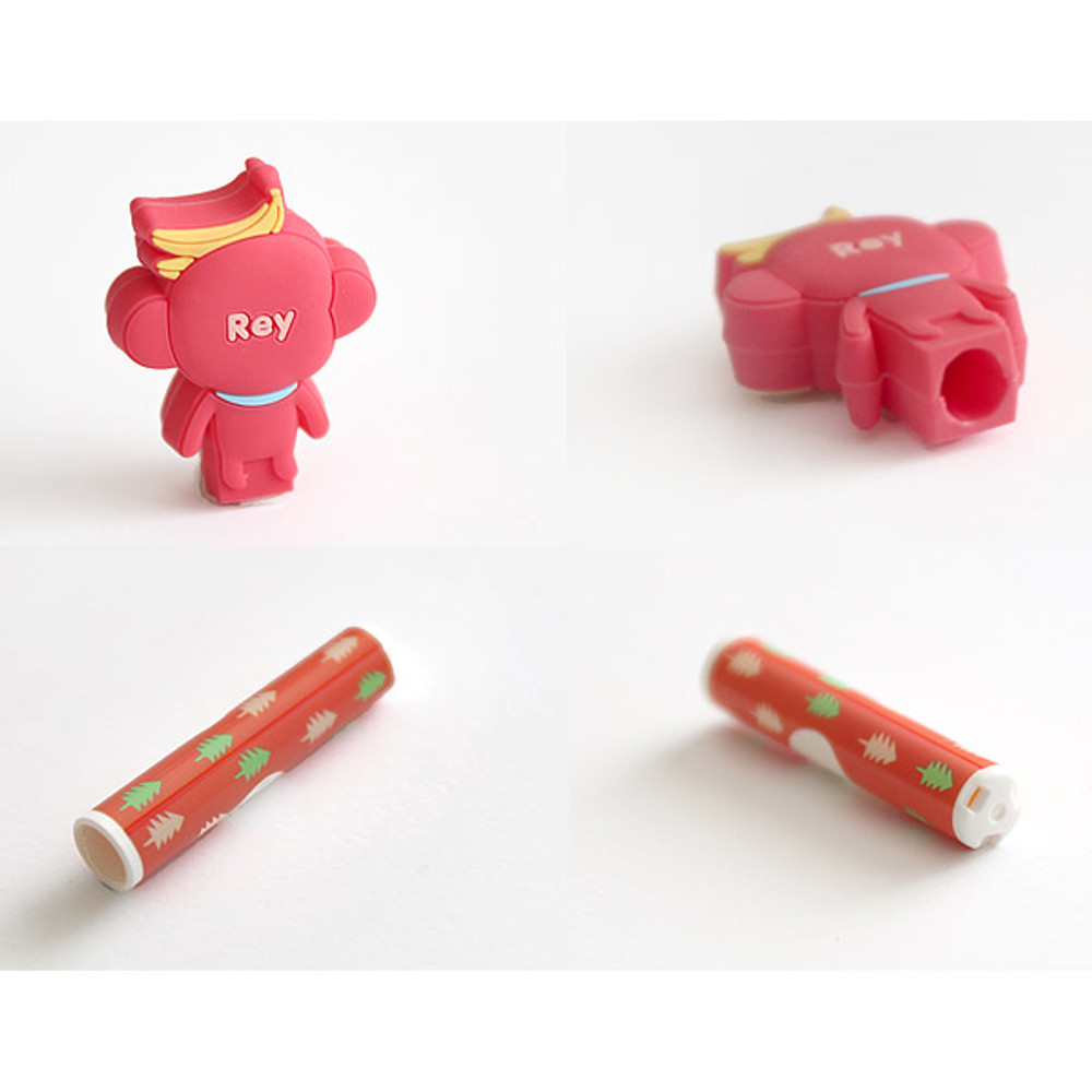 Detail of Pattern from the forest soft pencil cap set ver.2