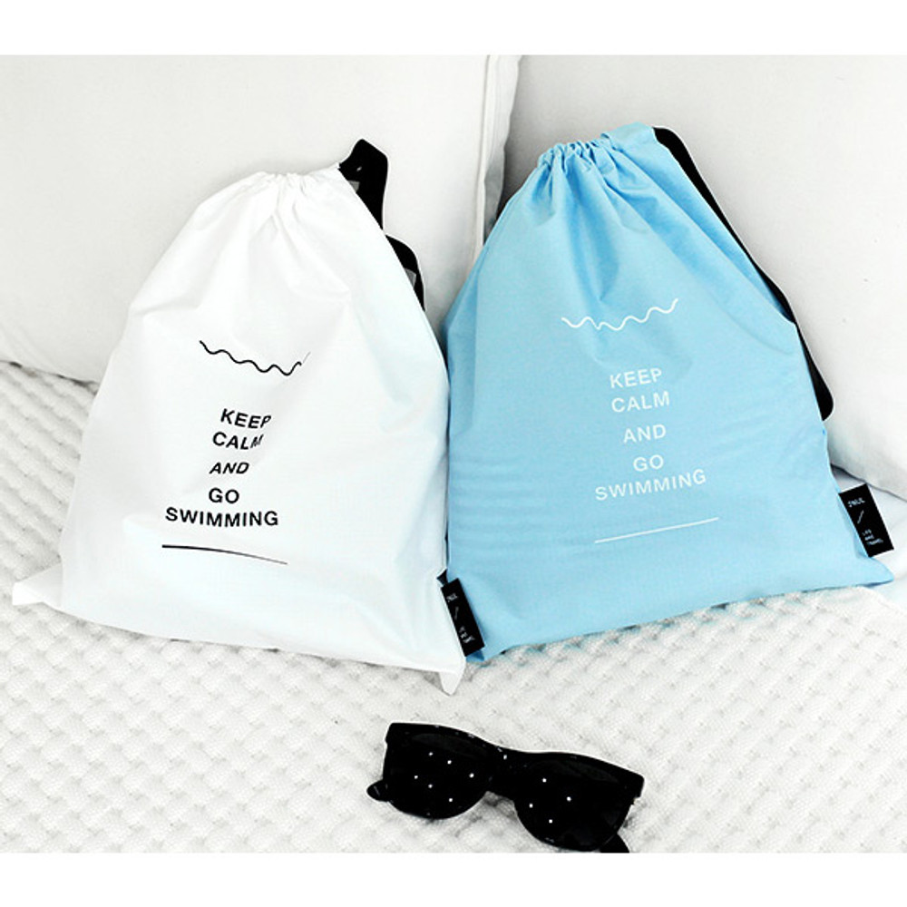 2NUL Go swimming drawstring waterproof pouch ver.2