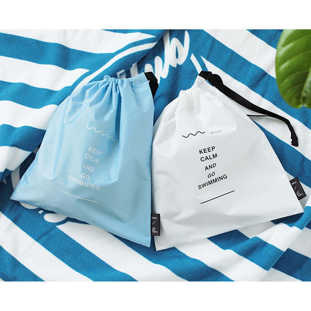 2NUL Go swimming drawstring waterproof pouch ver.2