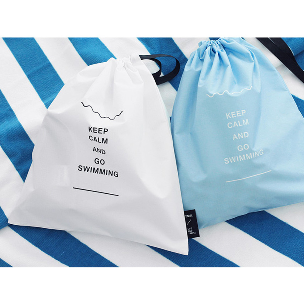 2NUL Go swimming drawstring waterproof pouch ver.2