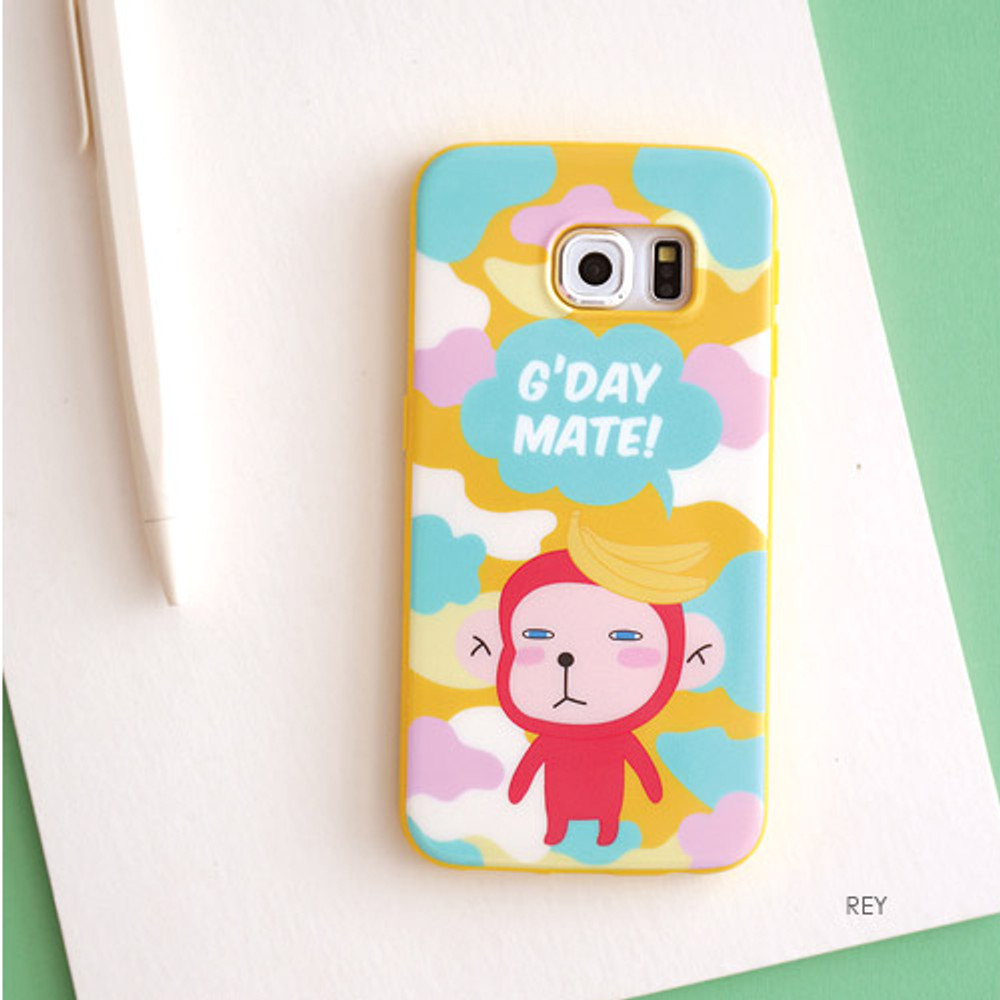 Rey - Hellogeeks TPU soft case for Galaxy S6 edge