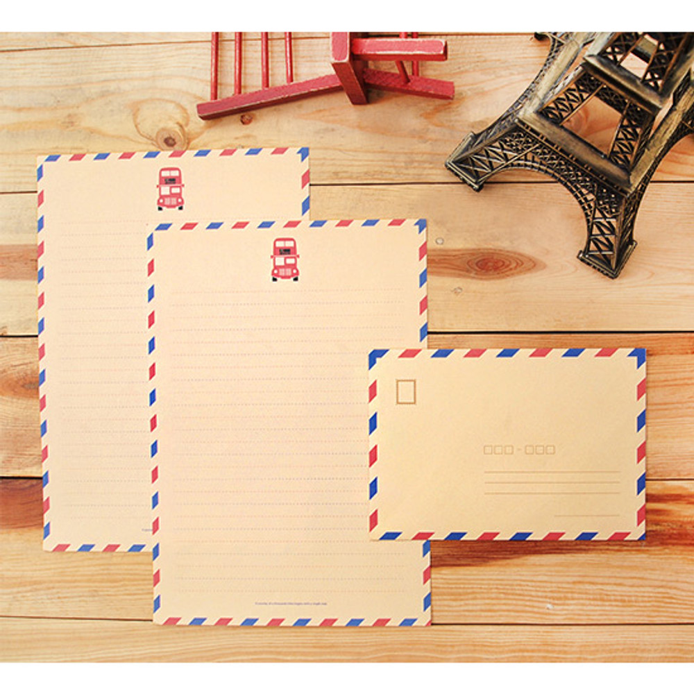 London letter paper and envelope set