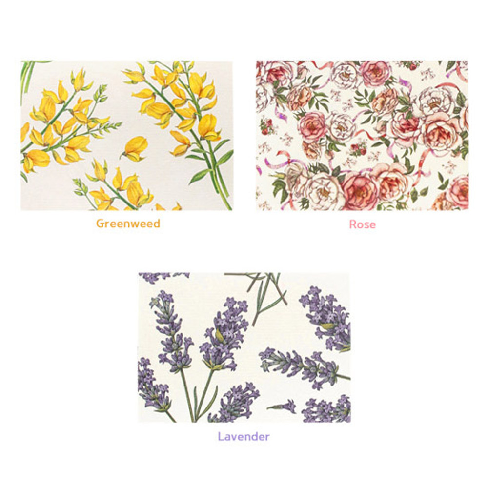 Always for you floral decorative card