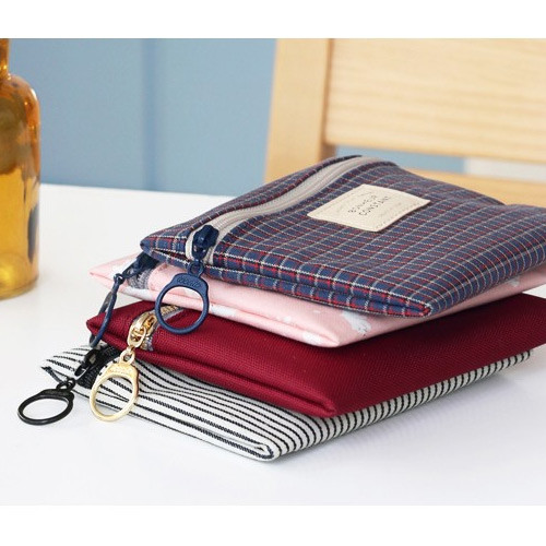 Zipper Pull Small Pouch main image 1