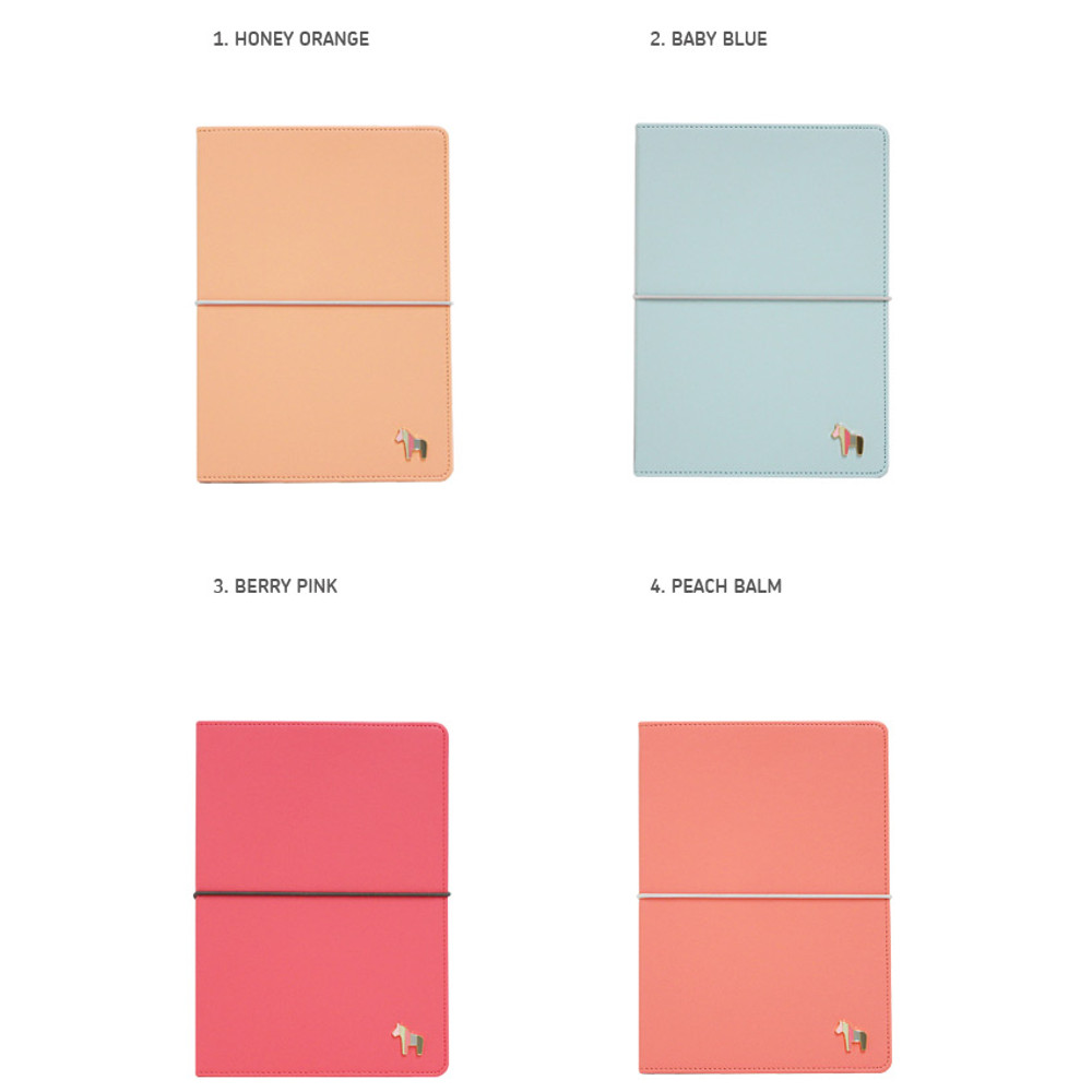 Colors of 2016 dated weekly diary scheduler K