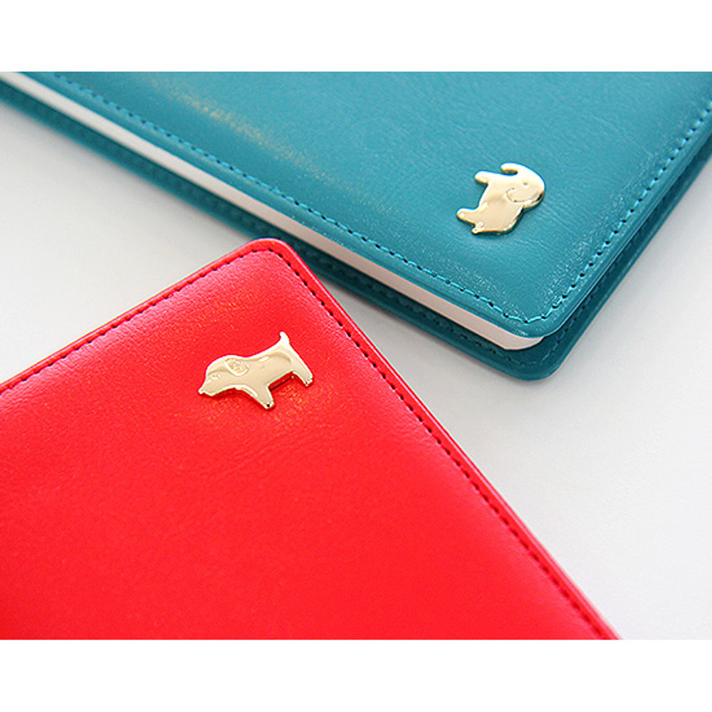 Detail of 2016 Day N zoo pocket dated diary
