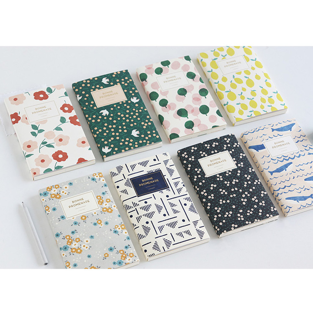 2016 Bonne promenade pattern undated planner 