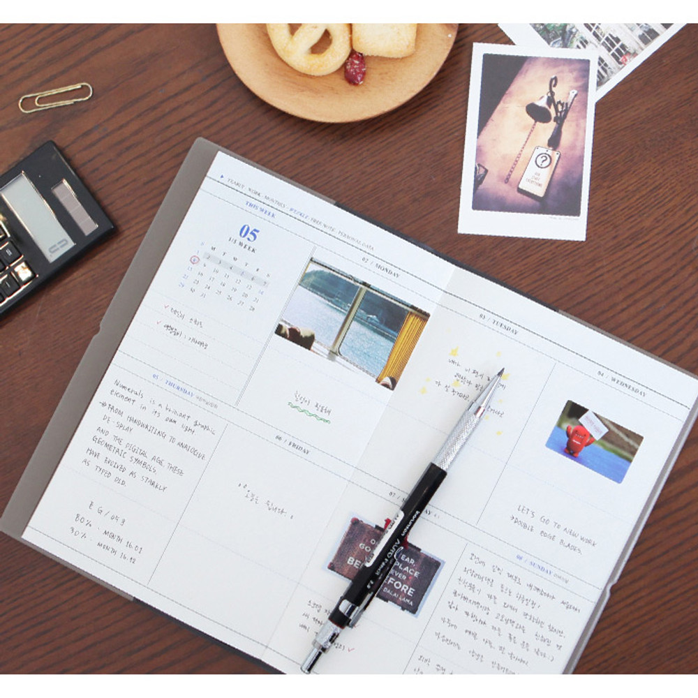 Weekly plan - 2016 Pictogram life medium dated diary