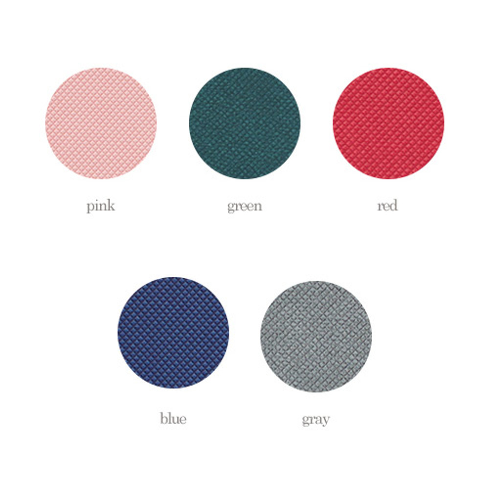 Colors of 2016 Object dated weekly diary